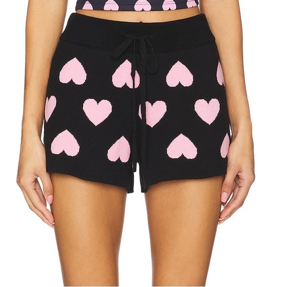 Beach Riot Pants - Beach Riot Balboa Hearts shorts